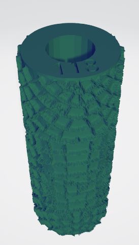 118 Stone circles texturing roller