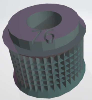 76 between track small cobble check