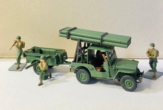 050 Jeep Rocket launcher conversion