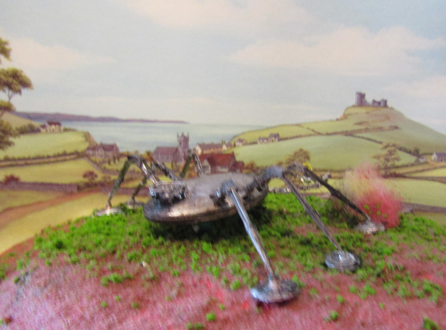 121 Display Harvester Martian War of the Worlds range