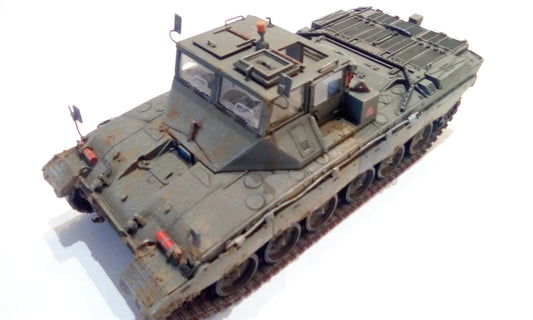 002 Driver training Challenger tank conversion