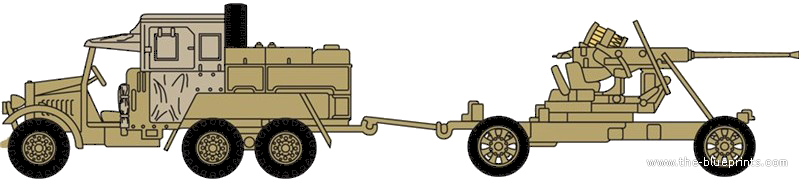 204 morris 6x4 command car