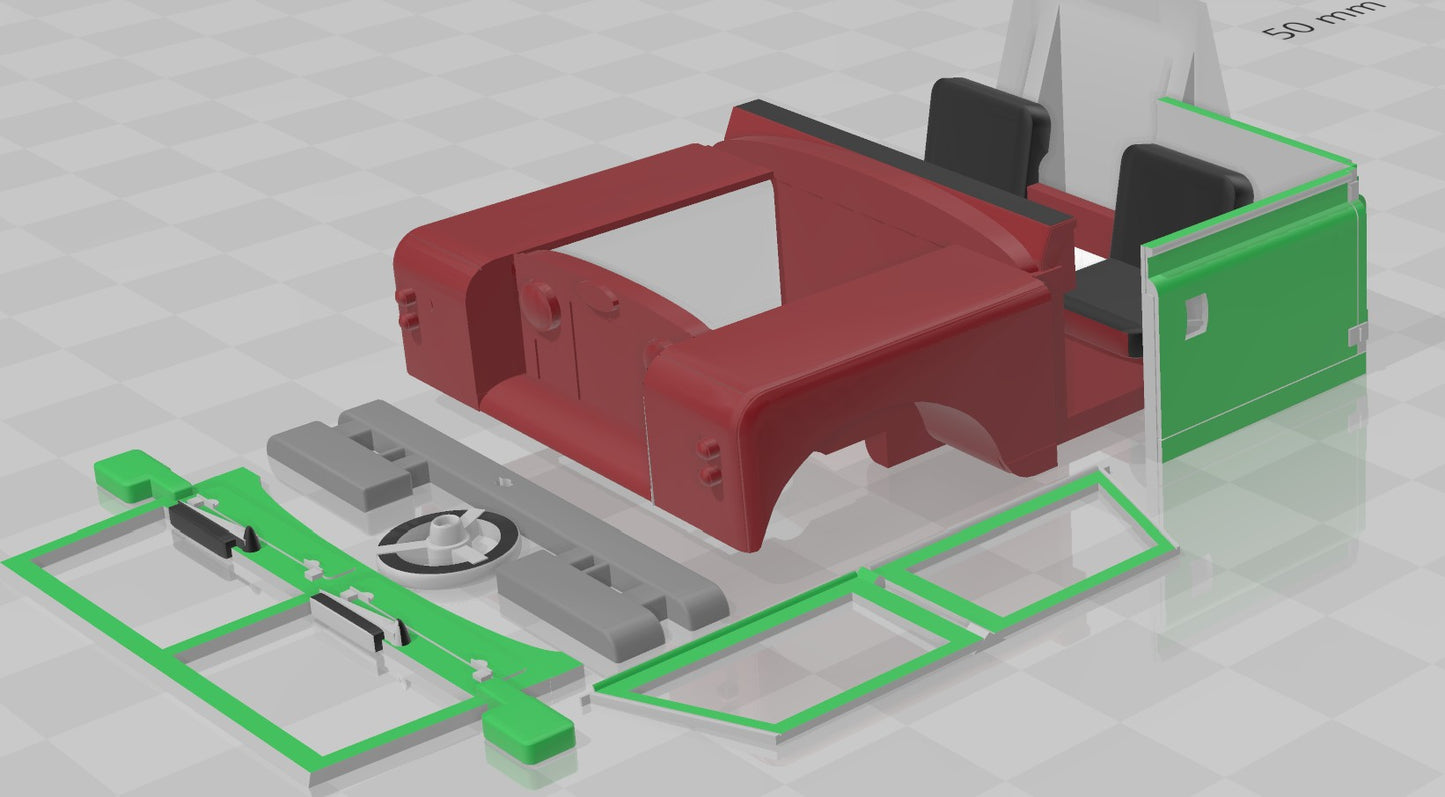 057 Land Rover Early Series 2 front base