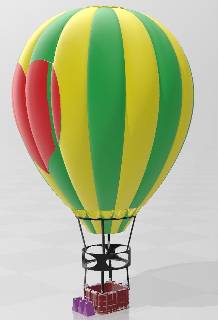 3d print hot air balloon