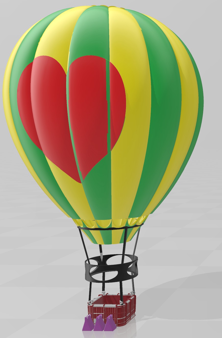 3d print hot air balloon