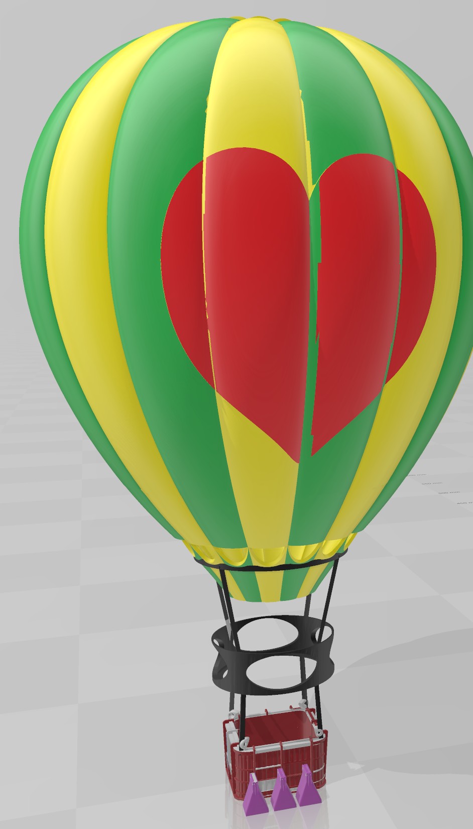 3d print hot air balloon