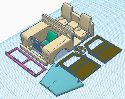 056 Land Rover Series 1 front base