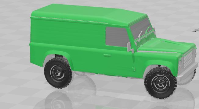 059 Land Rover Defender front base kit