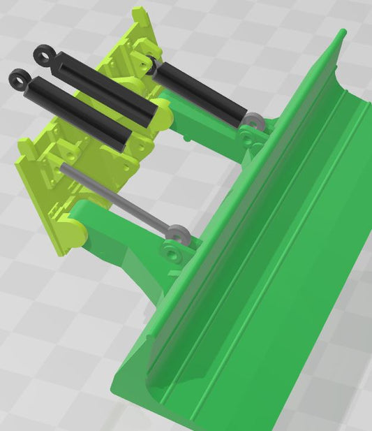 133 Chieftain Dozer blade attachment