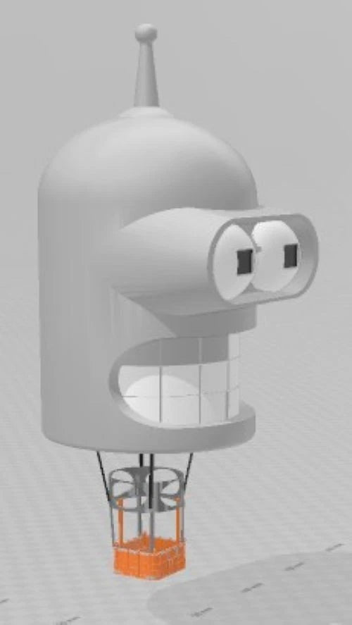 3d print hot air balloon